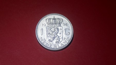 1 gulden 1956 (zilver)