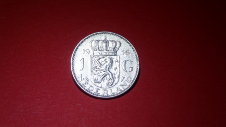 1 gulden 1956 (zilver)
