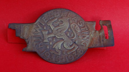 Rijwielbelasting plaatje 1935-1936