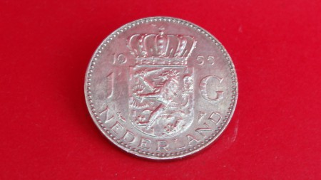 1 gulden 1955 (zilver)