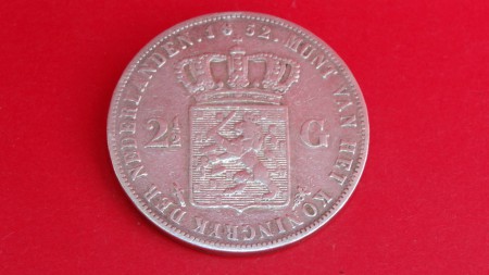 2.5 gulden 1852 (zilver)