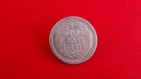 10 cents 1921 (zilver)
