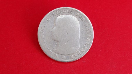 25 cents 1895 (zilver)