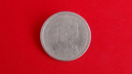 25 cents 1914 (zilver)