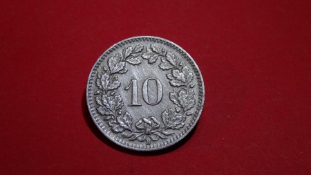 Zwitserland 10 rappen 1939