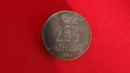 Turkije 250 bin lira 2003