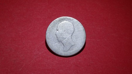 25 cent Willem II 1819 (zilver)